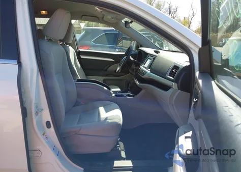 2017 Toyota Highlander Le from USA, damaged, VIN 5TDBZRFH5HS398511